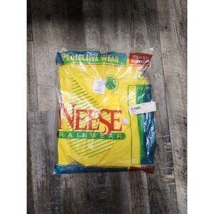 VINTAGE Neese Rainwear Jacket Yellow XL NIP